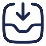 Inbox In SVG Icon